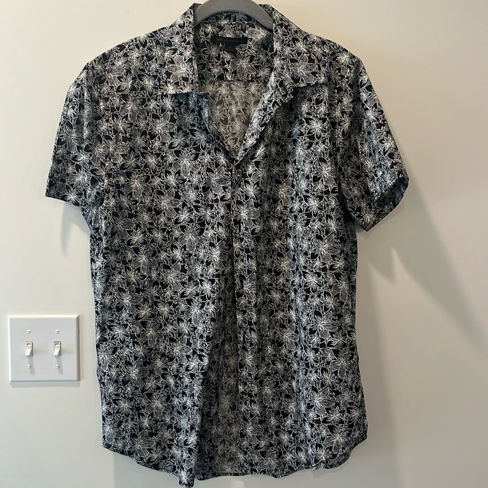 John Varvatos floral shirt